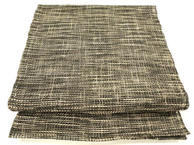 平和屋着物＊夏物 八寸名古屋帯 霞文 正絹 逸品 DABB3806cm