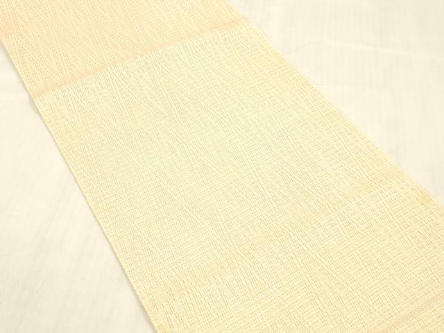 平和屋着物＊夏物　人間国宝　北村武資　羅　つけ帯　菱文　正絹　逸品　DABB3813cm