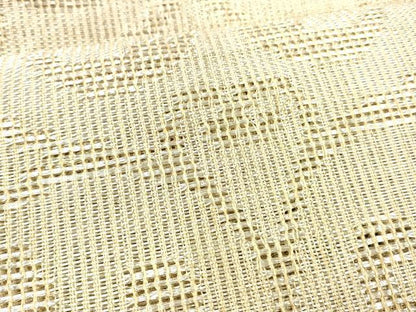 平和屋着物＊夏物 八寸名古屋帯 唐草文 銀糸 正絹 逸品 DABB3819cm