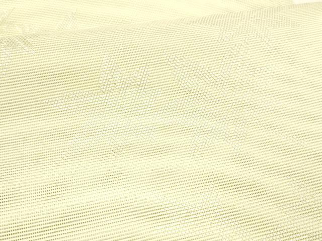 平和屋着物＊夏物 六通柄袋帯 舞葉文 銀糸 正絹 逸品 DABB3844cm