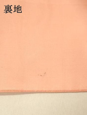 平和屋着物＊夏物 六通柄 本袋帯 流水鴛鴦文 金糸 正絹 逸品 DABB3853cm
