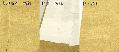 平和屋着物■上質な小紋 霞文 暈し染め 正絹 逸品 DABB3911cm