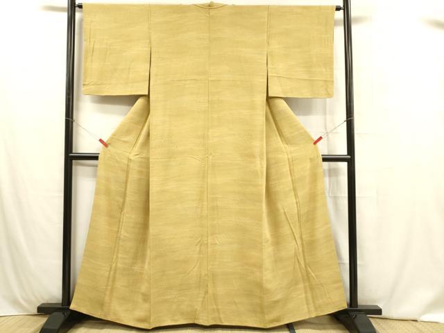 平和屋着物■上質な小紋 霞文 暈し染め 正絹 逸品 DABB3911cm