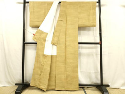 平和屋着物■上質な小紋 霞文 暈し染め 正絹 逸品 DABB3911cm