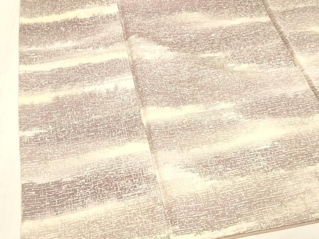 平和屋着物■上質な小紋 霞文 正絹 逸品 DABB3952cm