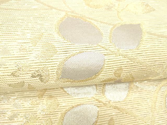 平和屋着物＊夏物 六通柄袋帯 こかげ 金銀糸 正絹 逸品 DABB3984cm