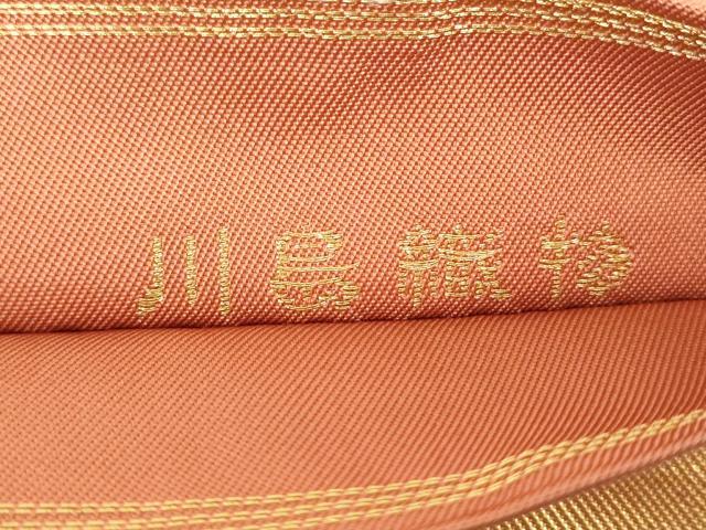 平和屋着物●西陣　川島織物　六通柄　本袋帯　竜田川　吉祥花文　金銀糸　正絹　逸品　DABB4032ps 平和屋着物○西陣 川島織物 六通柄 本袋帯 竜田川 吉祥花文