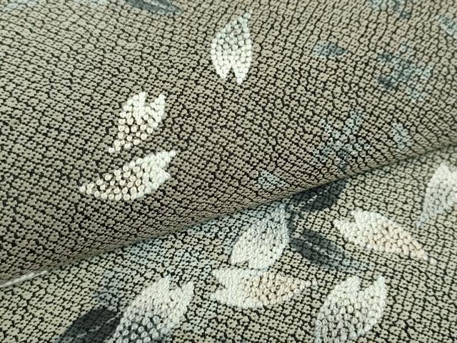 平和屋着物●極上　中国人間国宝　将雪英　中国三大刺繍　相良刺繍　袋帯　舞桜　正絹　逸品　未使用　DABB4077ps