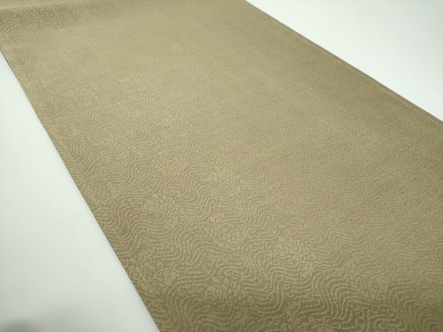 平和屋着物●極上　中国人間国宝　将雪英　中国三大刺繍　相良刺繍　袋帯　舞桜　正絹　逸品　未使用　DABB4077ps