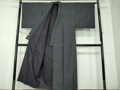 平和屋着物●男性　本場大島紬　100亀甲　総詰め　正絹　逸品　DABB4118ps