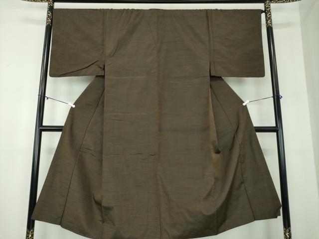 平和屋着物●男性　紬　横縞　正絹　逸品　DABB4119ps 平和屋着物○男性 紬 横縞 正絹 逸品 DABB4119ps