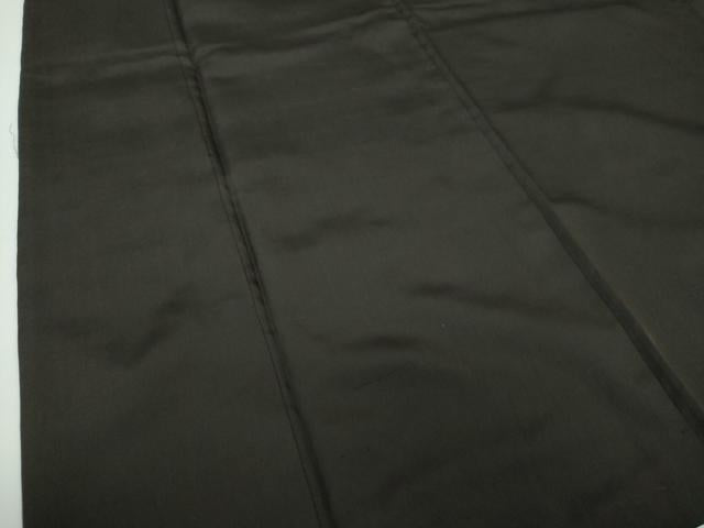 平和屋着物●男性　紬　焦げ茶色　正絹　逸品　DABB4120ps