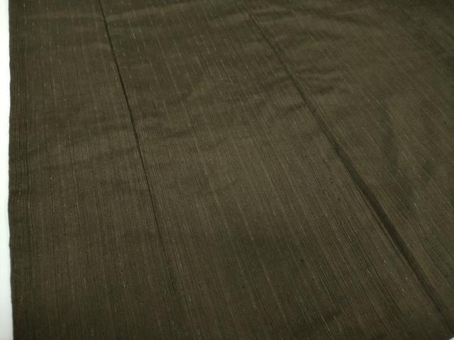 平和屋着物●男性　紬　縞　正絹　逸品　DABB4126ps