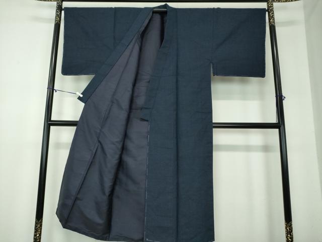 平和屋着物●男性　紬　亀甲柄　正絹　逸品　DABB4132ps 平和屋着物○男性 紬 亀甲柄 正絹 逸品 DABB4132ps