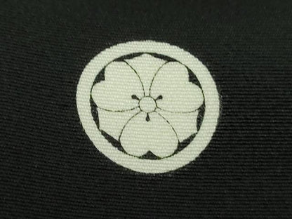 平和屋着物●京友禅作家　倉田泰波　黒留袖　童子遊び　独楽回し　立鶴　寿　正絹　逸品　DABB4148ps