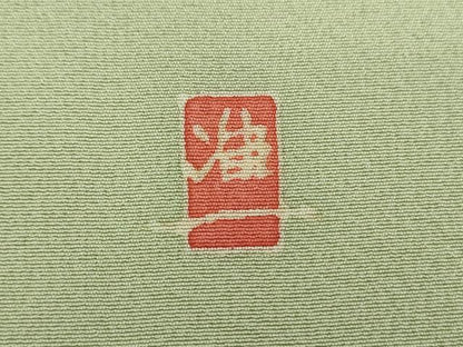 平和屋着物●本加賀友禅作家　松田准一　色留袖　飛鶴風景花文　暈し染め　正絹　逸品　DABB4152ps