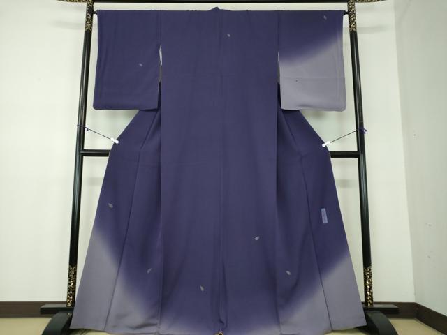 平和屋着物●世界的人形師 辻村寿三郎 ジュサブロー 訪問着 舞桜 暈し染め 金彩 正絹 逸品 DABB4155ps