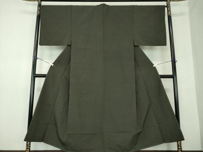 平和屋着物●男性 本塩沢 蚊絣 正絹 逸品 未使用 DABB4156ps