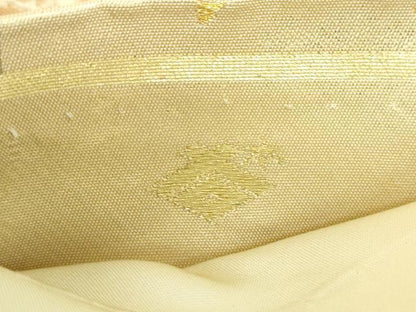 平和屋着物●西陣の名門 本家加納 六通柄袋帯 唐織 宝尽くし花文 金糸 正絹 逸品 DABB4195ps