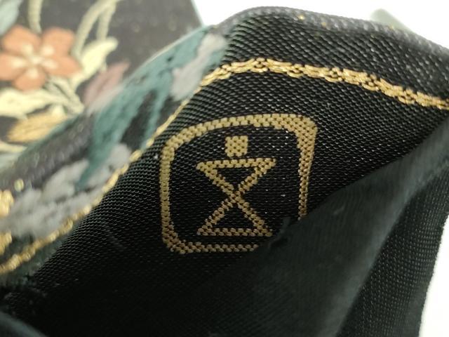 平和屋着物●六通柄袋帯 唐織 作家物 みやこ綴 格天井鳳凰花文 金糸 正絹 逸品 未使用 DABB4222ps