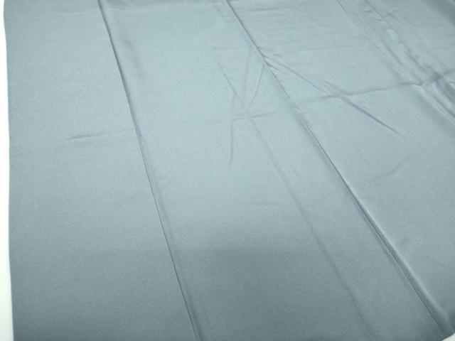 平和屋着物●上質な色無地 御召御納戸色 正絹 逸品 DABB4316ps