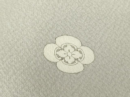 平和屋着物●銀座きしや　色留袖　駒刺繍　渡橋吉祥花文　金彩　正絹　逸品　DABB4333ps