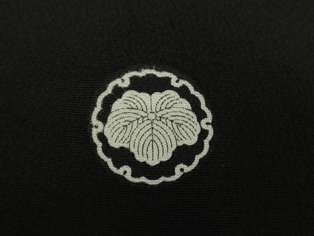 平和屋着物●創業460年・千總 黒留袖 駒刺繍 吉祥花熨斗文 金彩 正絹 逸品 DABB4336ps