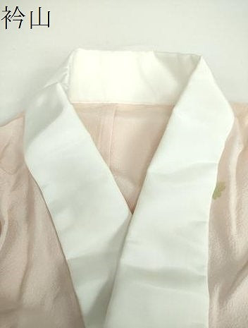 平和屋着物●上質な長襦袢 無双仕立て 舞桜 暈し染め 正絹 逸品 DABB4355ps