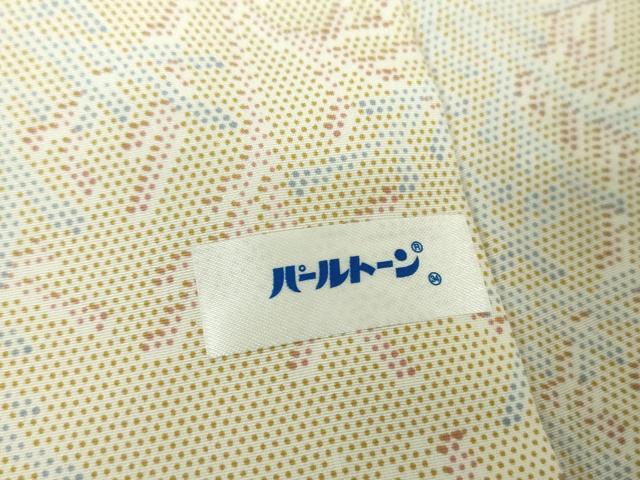 平和屋着物●上質な長襦袢 無双仕立て 木立 正絹 逸品 DABB4356ps