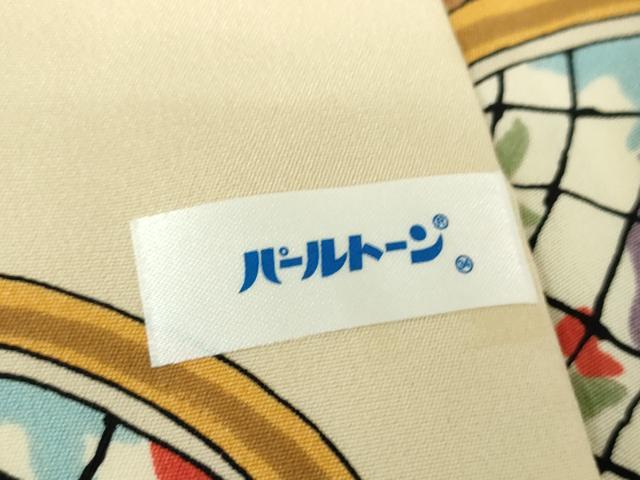 平和屋着物●上質な長襦袢 無双仕立て 玩具文様 正絹 逸品 未使用 DABB4357ps