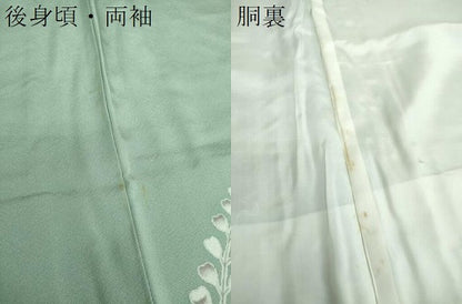 平和屋着物●訪問着 辻が花 暈し染め 金銀彩 正絹 逸品 未使用 DABB4359ps