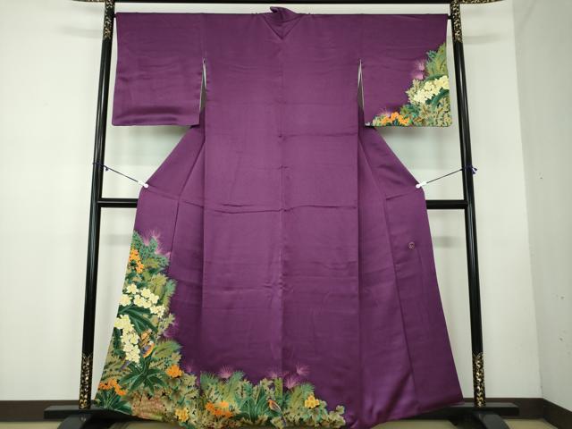 平和屋着物●TOKI志すい キモノモードオリジナルブランド 訪問着 花鳥文 金銀彩 正絹 逸品 DABB4364ps