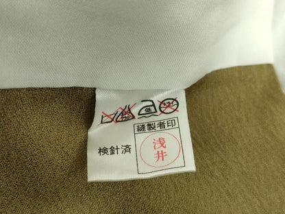 平和屋着物●ファッションデザイナー HIROKO KOSHINO コシノヒロコ 訪問着 絞り 千鳥 金彩 正絹 逸品 未使用 DABB4366ps