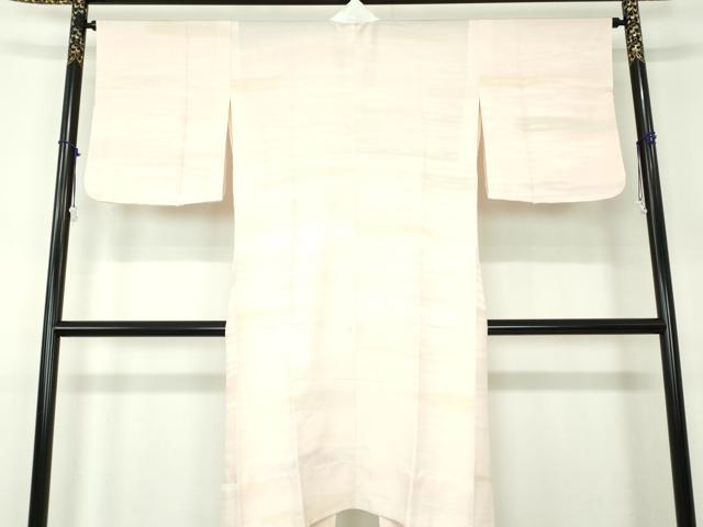 平和屋着物●上質な長襦袢 無双仕立て 霞地紋 暈し染め 正絹 逸品 未使用 DABB4376ps