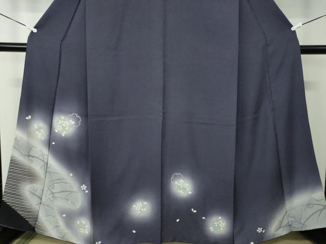平和屋着物●訪問着 雪輪舞桜 暈し染め 金彩 正絹 逸品 DABB4380ps