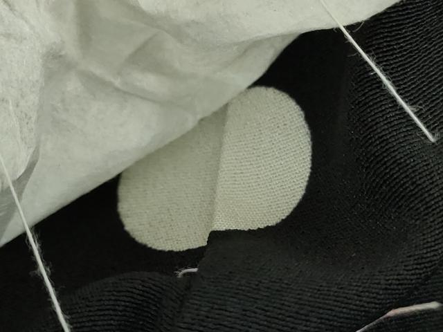 平和屋着物●染匠 久保耕 黒留袖 墨版友禅 刺繍 鴛鴦花文 金彩 仮絵羽 正絹 逸品 未使用 DABB4414ps