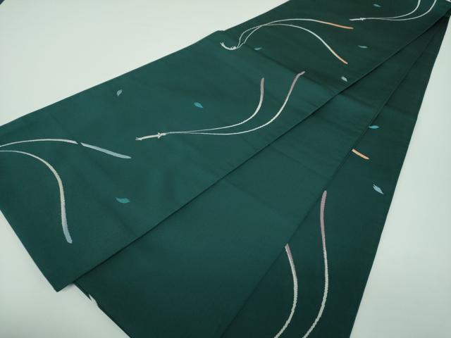 平和屋着物●世界的人形師 辻村寿三郎 ジュサブロー 六通柄袋帯 兎 正絹 逸品 DABB4423ps