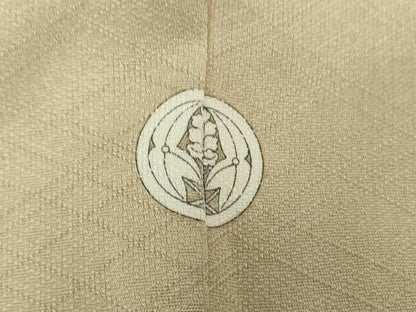 平和屋着物●訪問着 刺繍 七宝花文 金彩 正絹 逸品 DABB4434ps