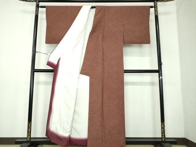 平和屋着物●無形文化財 人間国宝 五嶋敏太郎 江戸小紋 狢菊 健勝苑扱い 正絹 逸品 DABB4553ps