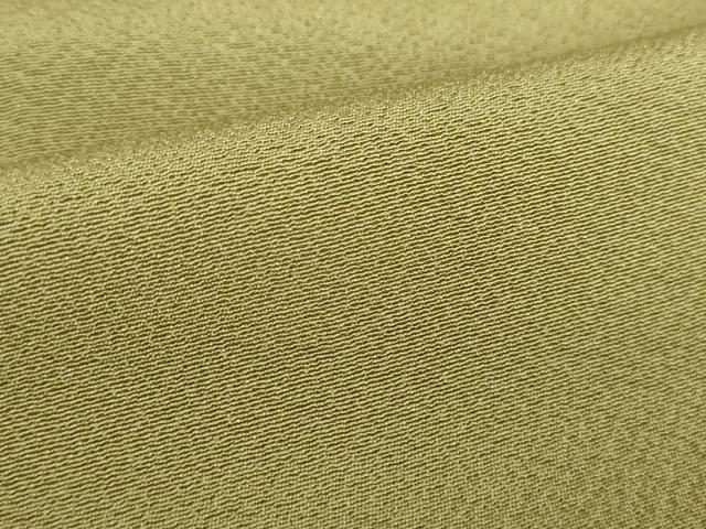 平和屋着物●上質な色無地 根岸色 正絹 逸品 DABB4562ps