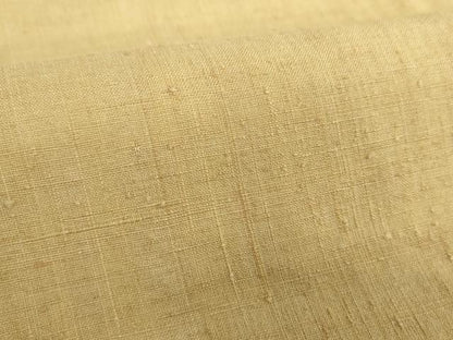 平和屋着物●上質な紬 色無地 榛色 証紙付き 正絹 逸品 未使用 DABB4573ps