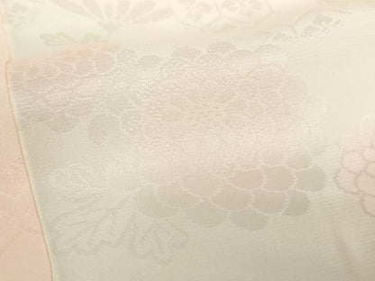 平和屋着物●振袖用長襦袢 亀甲花地紋 暈し染め 三越扱い 正絹 逸品 DABB4599ps