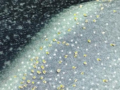 平和屋着物●十日町　名門　滝泰謹製　中国三大刺繍　相良刺繍　太鼓柄袋帯　虹おぼろ　金通し地　正絹　逸品　未使用　DABB4627ps
