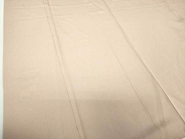 平和屋着物●本加賀友禅作家　林郁子監修　色無地　灰桜色　正絹　逸品　DABB4722ps