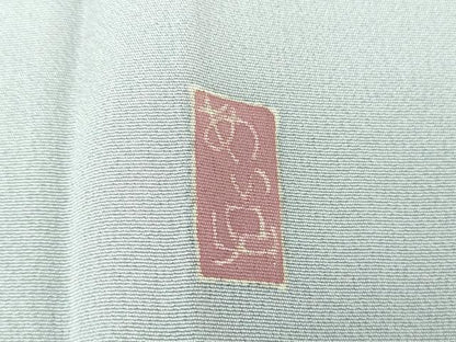 平和屋着物●本加賀友禅作家　成瀬愛子　訪問着　草花文　暈し染め　やまと金ラベル　正絹　逸品　DABB4729ps