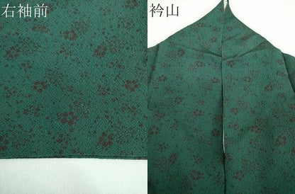 平和屋着物●世界的人形師 辻村寿三郎 ジュサブロー 小紋 舞桜 正絹 逸品 DABB4730ps