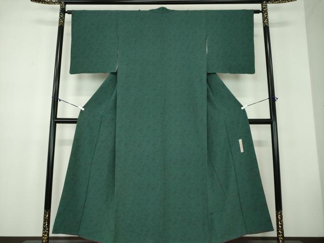 平和屋着物●世界的人形師 辻村寿三郎 ジュサブロー 小紋 舞桜 正絹 逸品 DABB4730ps