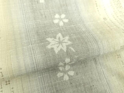 平和屋着物●結城紬 奥順 はたおり娘 80亀甲 飛び亀甲柄 花間道 やまと誂製 正絹 逸品 DABB4731ps