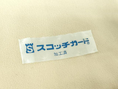 平和屋着物●訪問着 駒刺繍 絞り 雲取り竜田川花文 金彩 正絹 逸品 DABB4737ps