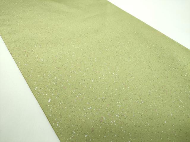 平和屋着物●両面　全通柄袋帯　本場大島紬　霞間道　金彩　正絹　逸品　DABB4789ps